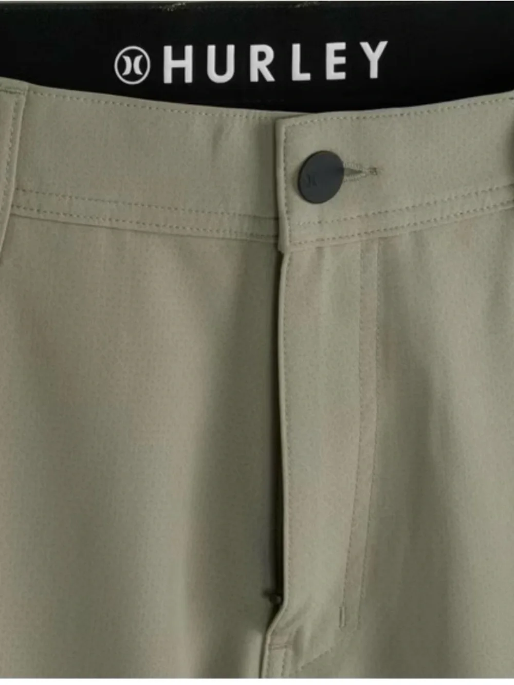 Hurley Men's Trek Hybrid Shorts Khaki Tan Size 34 NWT